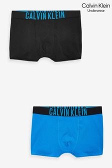 Calvin Klein Blue Trunks 2 Pack (N23991) | OMR14