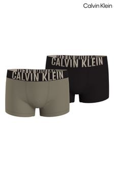 أخضر - Calvin Klein Trunks 2 Pack (N24011) | 155 د.إ