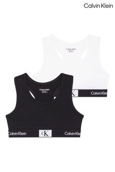 Calvin Klein Black Bralettes 2 Pack (N24013) | KRW61,900