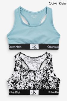 Calvin Klein Blue Bras 2 Pack (N24028) | OMR15