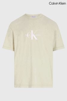Calvin Klein Green Logo T-Shirt (N24163) | KRW96,100