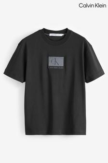 Calvin Klein Black Embroidery Patch T-Shirt (N24183) | 351 SAR