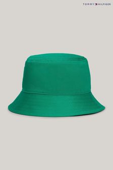 Tommy Hilfiger Green Essential Bucket Hat