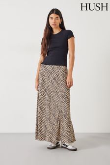 Hush Grey Katie Maxi Skirt (N24545) | $126