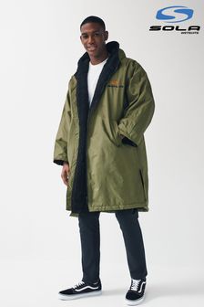 Khaki Green - Sola Adults Waterproof Changing Robe (N24590) | kr1 650