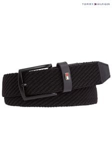 Tommy Hilfiger Denton 3.5 Black Elastic Belt (N24615) | KRW106,700