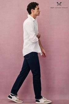 Niebieski - Crew Clothing Spencer Slim Jeans (N24675) | 475 zł