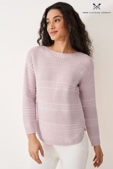 Rose - Pull Crew Clothing Tali en maille (N24689) | €53