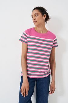 Рожевий - Одяг екіпажу Бретонська футболка (N24702) | 1 259 ₴