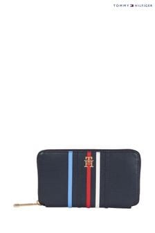 Tommy Hilfiger Blue Iconic Tommy Large Zip Purse (N24772) | €80