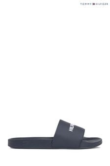 Tommy Hilfiger Hilfiger Leather Beach Sandals (N24814) | KRW96,100