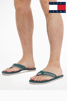 Зеленый - Синие пляжные сандалии Tommy Hilfiger Sporty Hilfiger (N24838) | €53
