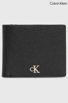 Calvin Klein Black Mono CK Bifold Wallet (N24847) | $103