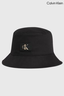 Black - Calvin Klein Jeans Logo Bucket Hat (N24855) | kr820