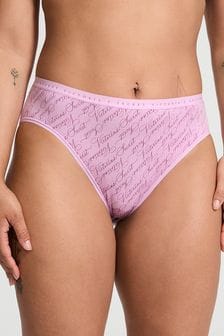 Violet Sugar Purple Script - Victoria's Secret Knickers (N25092) | €14