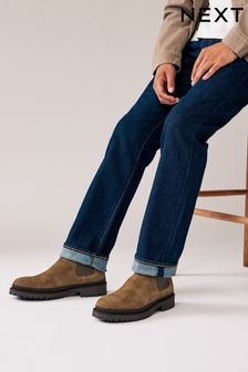 Next mens boots brown cheap