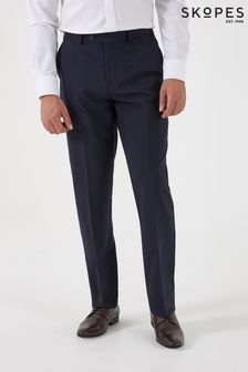Темно-синий - Костюмные брюки классического кроя Skopes Darwin (N25189) | €91