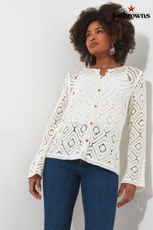 Joe Browns Crochet Flared Sleeve Cardigan