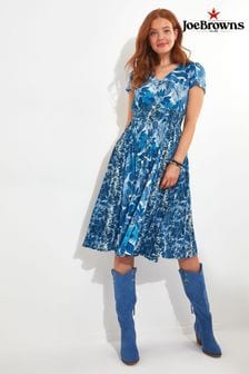 Joe Browns Blue Petite Boho Knee-Length Dress (N25489) | OMR27