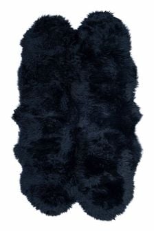 Naturally Sheepskins Black Quad Sheepskin Rug (N25562) | $550
