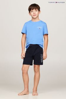 Tommy Hilfiger Blue Short Pyjamas Set (N25677) | $72
