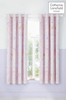 Catherine Lansfield Fairytale Unicorn Eyelet Curtains (N25725) | 285 zł