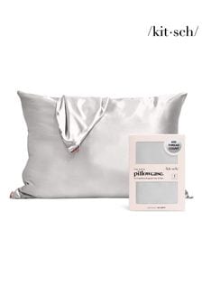 Kitsch Silver Satin Pillowcase (N25778) | €18.50
