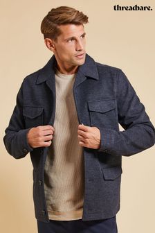 cămașă tip jachetă cu 4 buzunare Threadbare (N25829) | 477 LEI