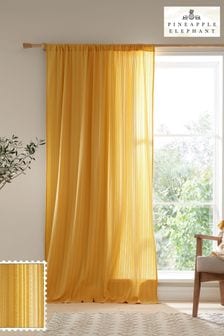 Pineapple Elephant Zofia Broderie Cotton Anglais Voile Panel Curtains (N25860) | 125 zł - 175 zł