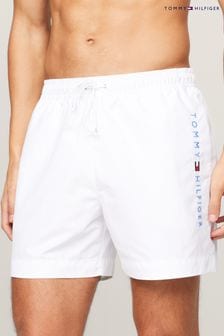 Белый - Tommy Hilfiger пляжные шорты с завязкой на завязке с логотипом (N26017) | €73