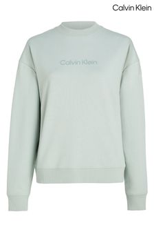 Calvin Klein Green Logo Sweatshirt