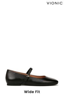 Черный - Vionic туфли Мэри Джейн для широкой стопы Alameda (N26579) | €166