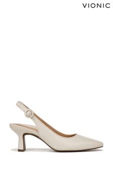 Crème - Chaussures Vionic Perris à bride arrière (N26591) | €164