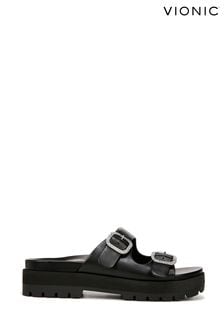 Черный - Vionic Capitola Slides Sandals (N26599) | €166