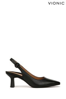 Noir - Chaussures Vionic Perris à bride arrière (N26607) | €164