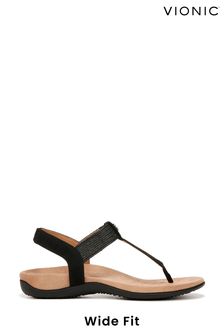 Vionic Brea Wide Fit Toe Post Sandals (N26614) | $159