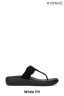 Vionic Activate Wide Fit Toe Post Sandals (N26618) | LEI 716