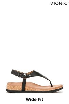 Черный - Vionic сандалии для широкой стопы Kirra Ii (N26621) | €166