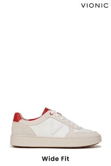 Vionic Kimmie Wide Fit Court Trainers