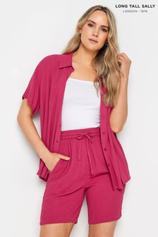 Розовый - Long Tall Sally шорты с жатым эффектом (N26764) | €25