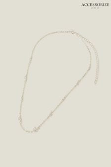 Accessorize Sterling Silver Plated Vine Collar Necklace (N26873) | $35