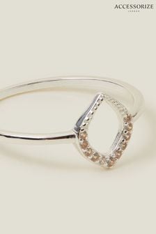 Accessorize Sterling Silver Plated Teardrop Ring (N26912) | SGD 31