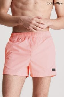 Roz - Pantaloni scurți de baie uni Calvin Klein (N27026) | 358 LEI