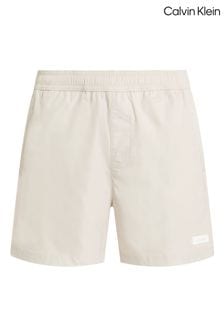 Calvin Klein Cream Slogan Swim Shorts (N27031) | €85