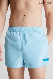 Синий - Однотонные пляжные шорты Calvin Klein (N27055) | €85