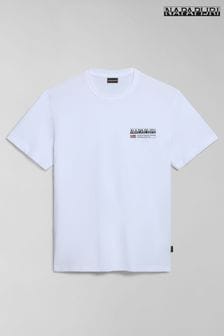 Napapijri Kasba Black Short Sleeve T-Shirt (N27070) | Kč1,190
