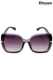Dune London Black Oversized Galaxy Overlay Lens Sunglasses (N27182) | €51