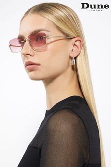 Dune London Glanville Slim Metal Rectangle Sunglasses (N27184) | 70 €