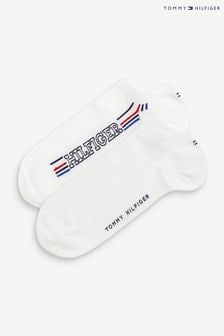 Tommy Hilfiger Men Trainer Liner White Socks (N27191) | 59 QAR