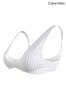 Calvin Klein White Triangle Bikini Bottoms (N27199) | €85